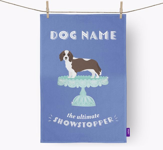 'The Ultimate Showstopper' - Personalised {breedFullName} Tea Towel